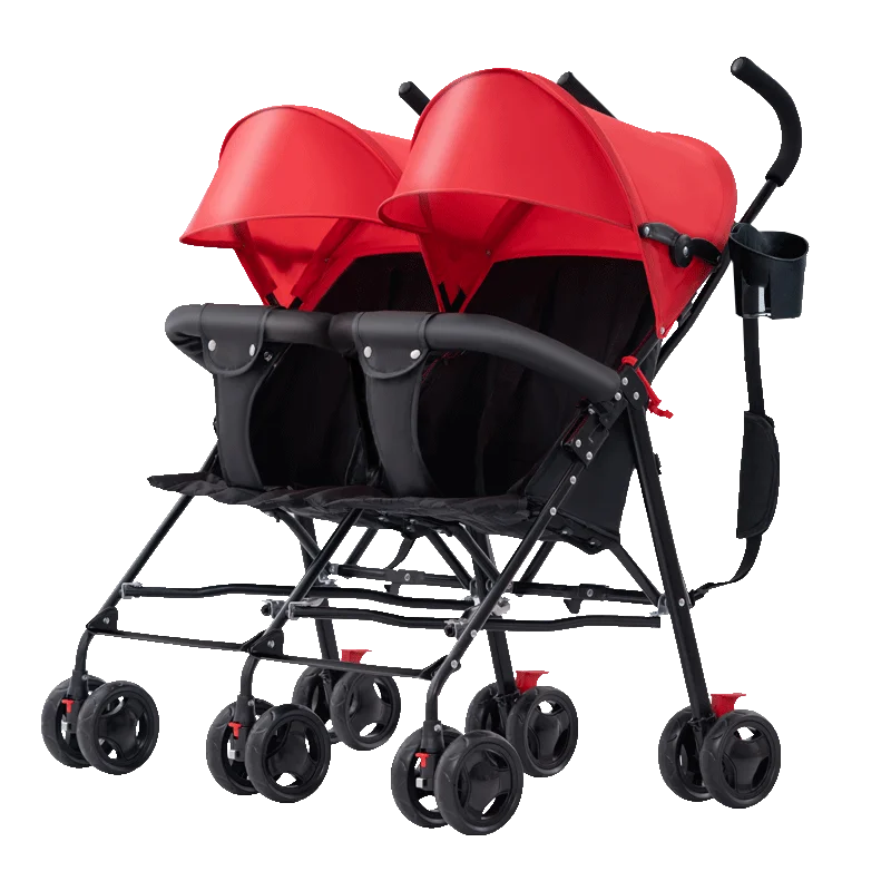 Dragon Phoenix Cochecito Doble Reclinable - Asiento y Acostado - imagen 4