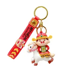 Llavero Caballo Zodiaco tradicional para niños