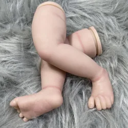 MRB 20 pulgadas: Muñeca Reborn August Baby, pintura 3D y cuerpo de tela