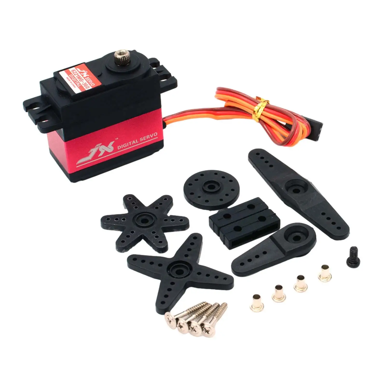 20kg Digital RC Servo Motor High Speed Servo Metal Gear Servo Waterproof for Pdi-6221MG 1/10 Scale Trucks RC Car DIY Modified