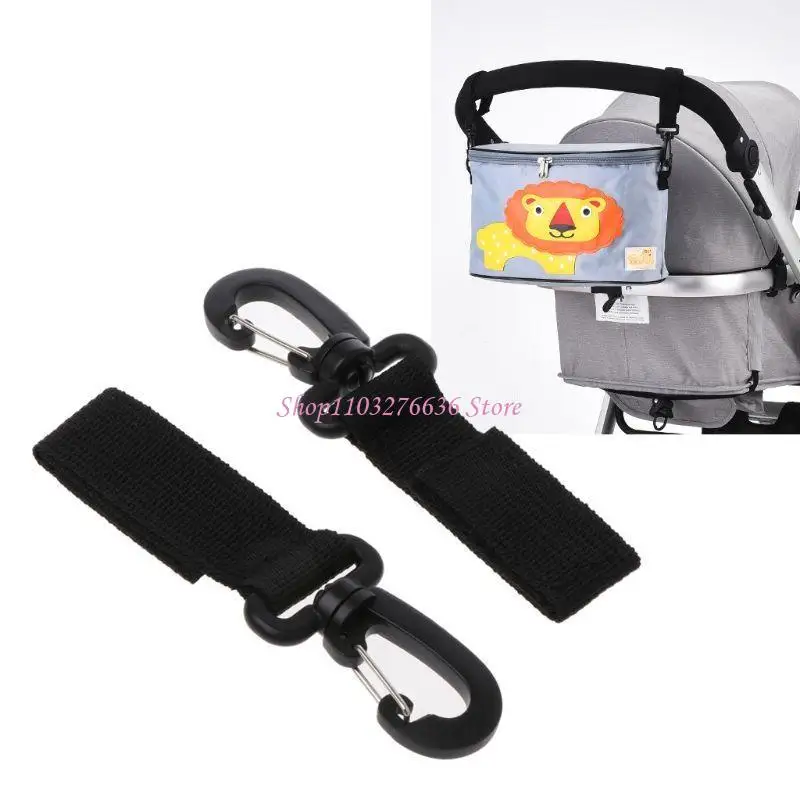 Colgador con ganchos para cochecito de bebé – Accesorio práctico - imagen 4
