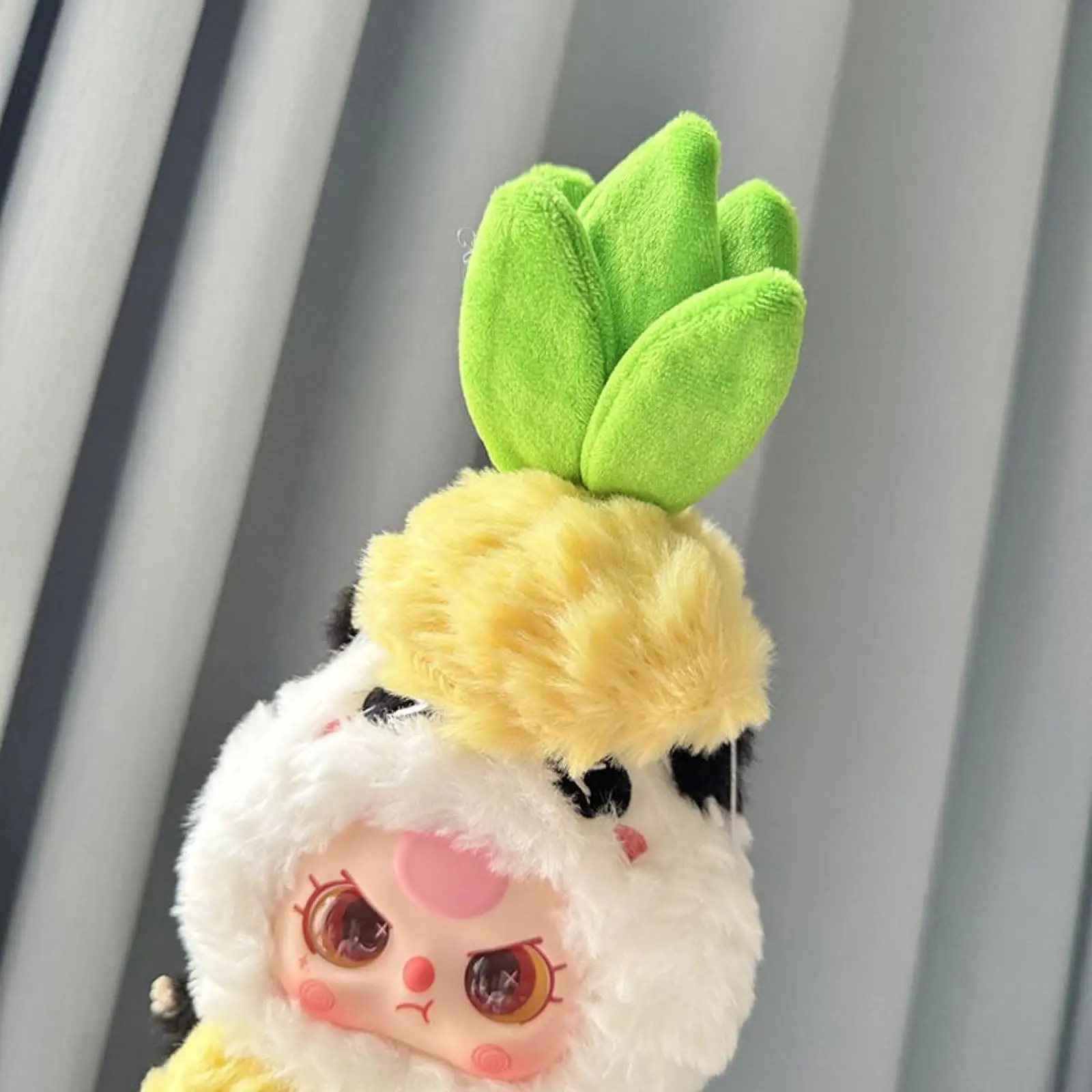 Doll Jumpsuit with Headwear Costume Accessory Dress up Cute Handmade Clothes Doll Outfits for 20cm Doll Girls Dolls Baby Doll
