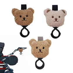 Gancho universal para cochecito bebé con oso de peluche