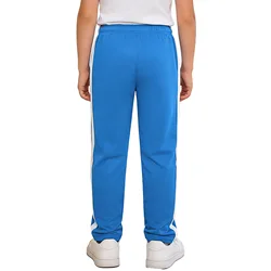 Pantalones deportivos unisex con rayas – Cintura elástica y bolsillos