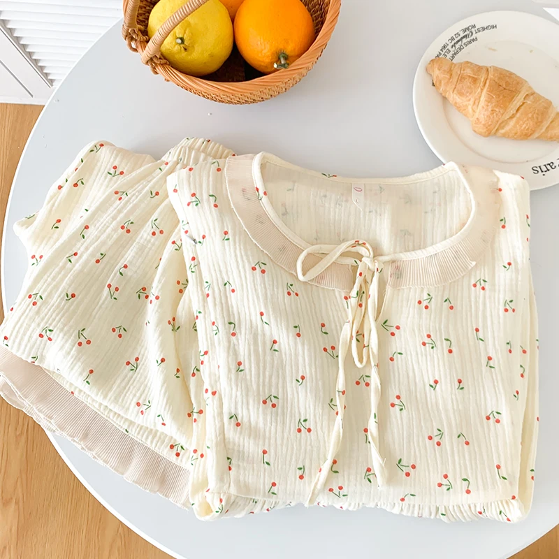Pijama gasa para amamantar - Cómoda verano embarazadas - imagen 5