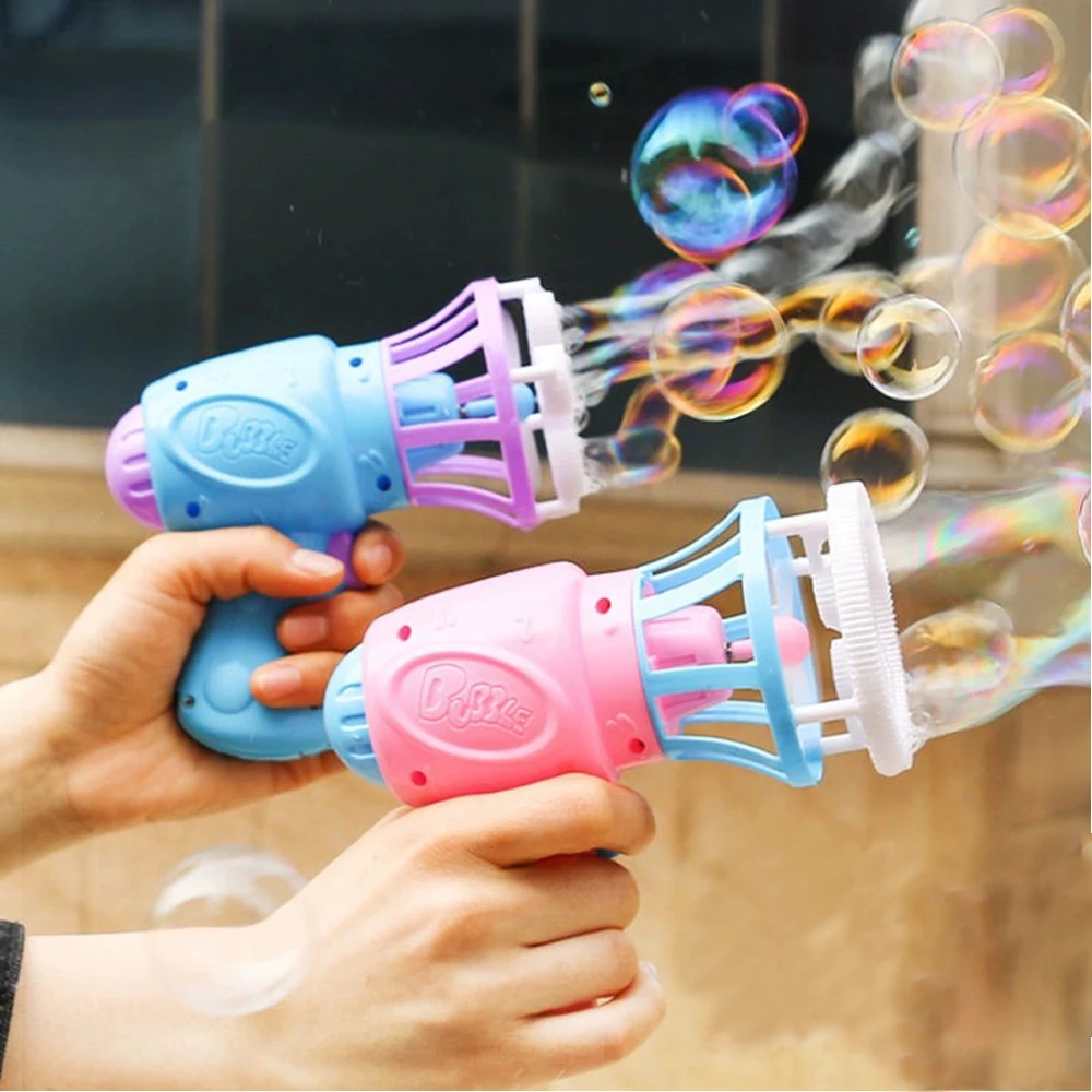 Máquina de burbujas automática 2 en 1 para niños y niñas - imagen 2