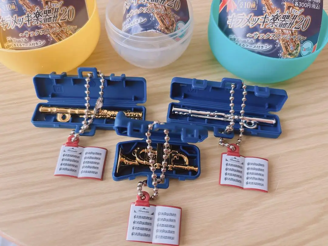 Tarlin mini instrumentos musicales para casa de muñecas - imagen 2