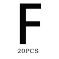 20Pcs  F