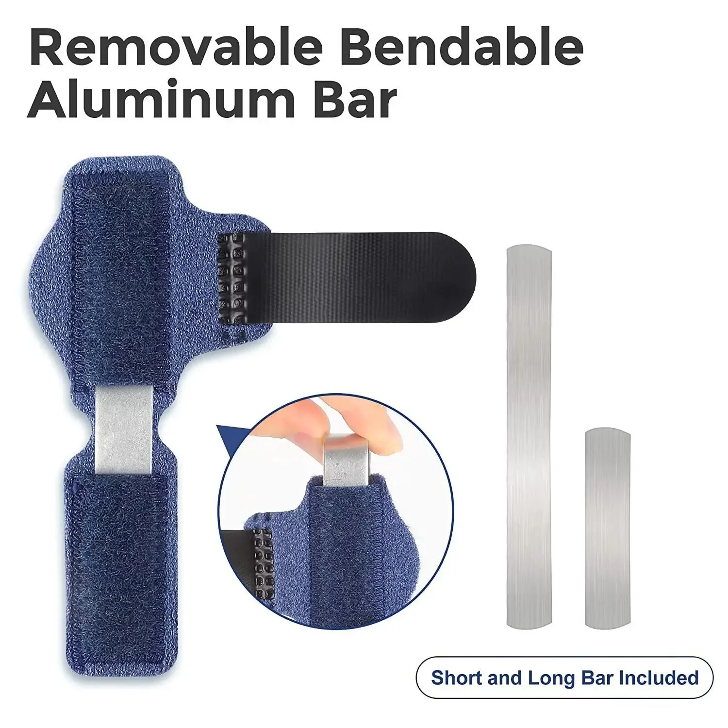 Cubiertas Corrector de dedos rotos para mujer, alisador de dedos para martillo, férula para dedos de los pies, férula para dedos de martillo, envoltura para el dedo del pie - imagen 4