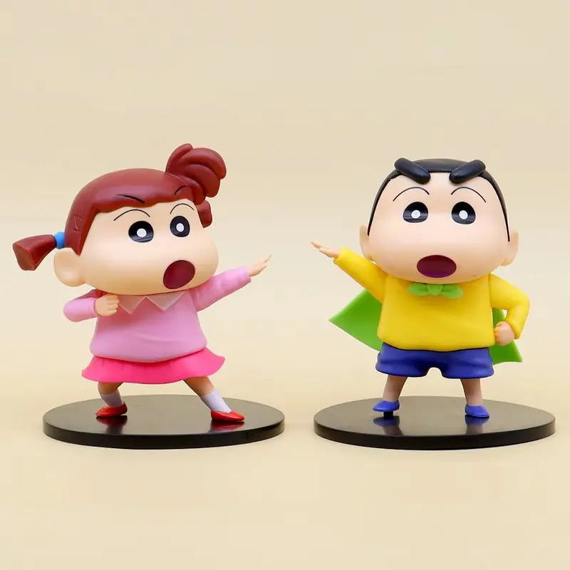 Figura de Anime Crayon Shin-Chan de 12cm, modelo Nohara Shinnosuke Condum Xiao Kui Zhengnan Ah Dai Kazuma, adornos para muñecas, juguetes para niños, regalos - imagen 3