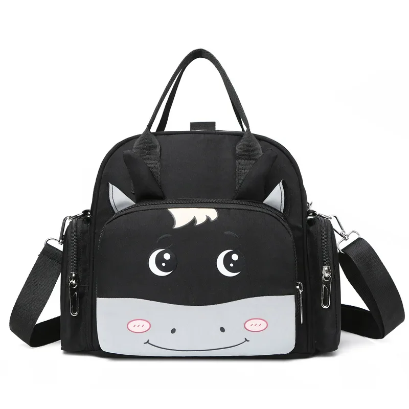 Mochila maternal multifunción con estampado infantil - imagen 5