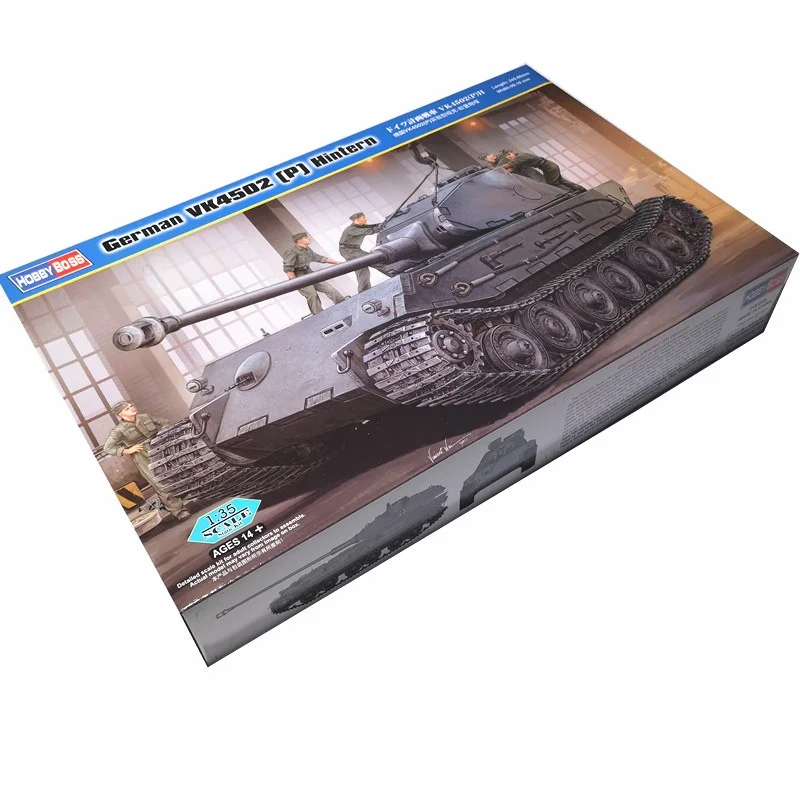 TRUMPETER 1/35 alemán VK4502 (P) Hintern modelo de rompecabezas de ensamblaje de plástico - imagen 2