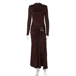 Vestido de maternidad fruncido para sesiones de fotos de embarazo
