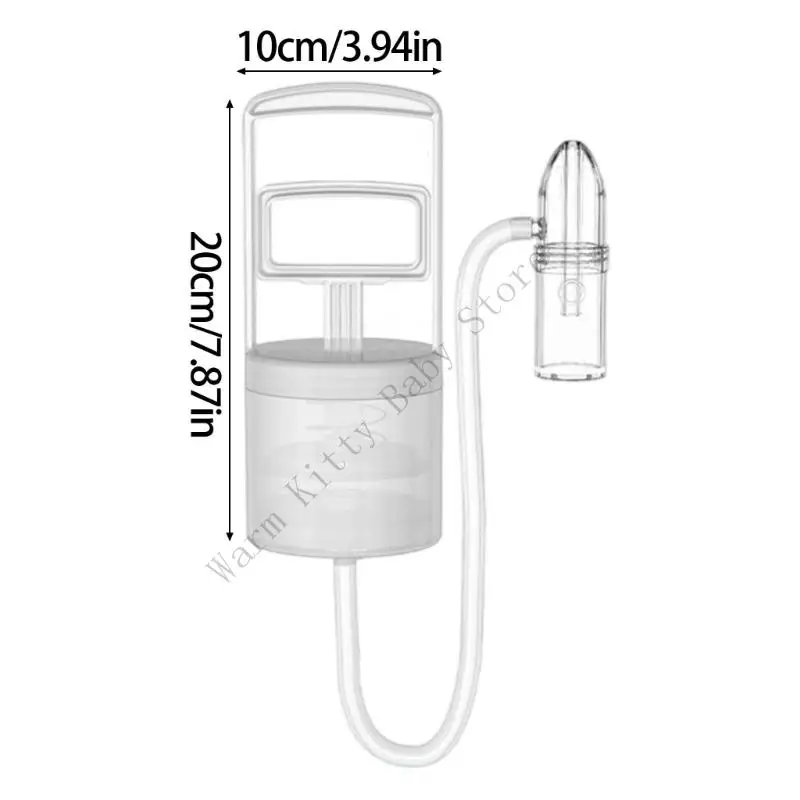 XXFE Baby Nasal Suction Aspirator Nariz Bomba mano lavable Bomba manual aspirador Herramienta limpieza aspirador 0-6 - imagen 4
