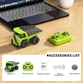 green dump truck