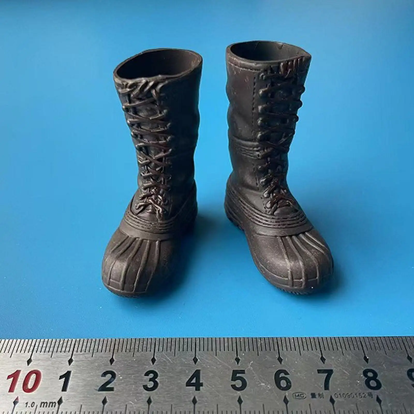 1/6 Scale Figure Shoes Boots, Long Boots Costume Accs, Handmade Action Figure Footwear, Doll Shoes for 12in Figures Body