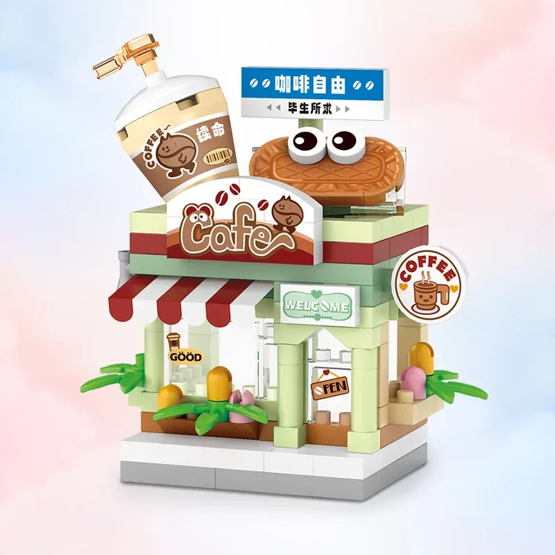 Bloques de construcción para niñas - Juego de restaurantes infantiles - imagen 5