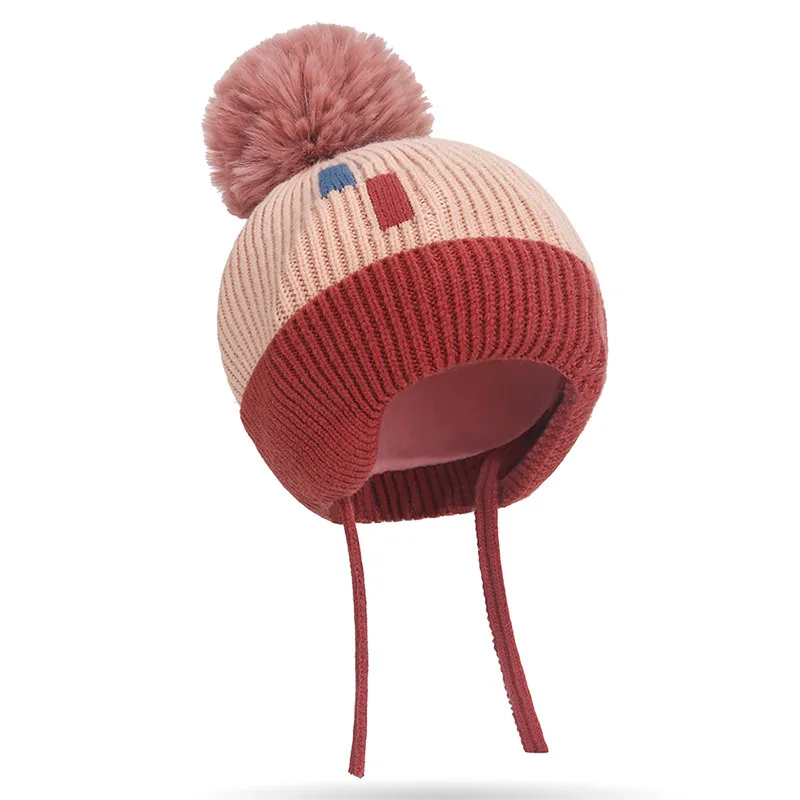 Gorro de invierno tejido para bebé y niño – suave, cálido y peludo - imagen 3