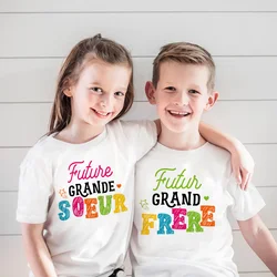 Camiseta hermana mayor para embarazo de niña ideal fotos maternidad