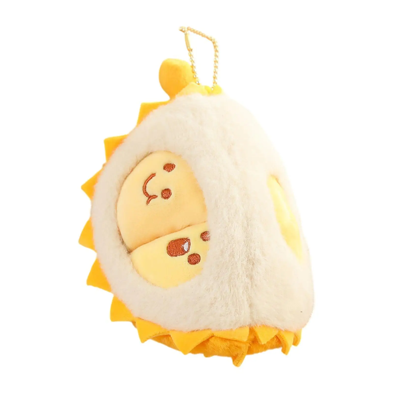 Peeling Durian Plush Doll Durian Plush Toy for Adults Kids Birthday Gifts