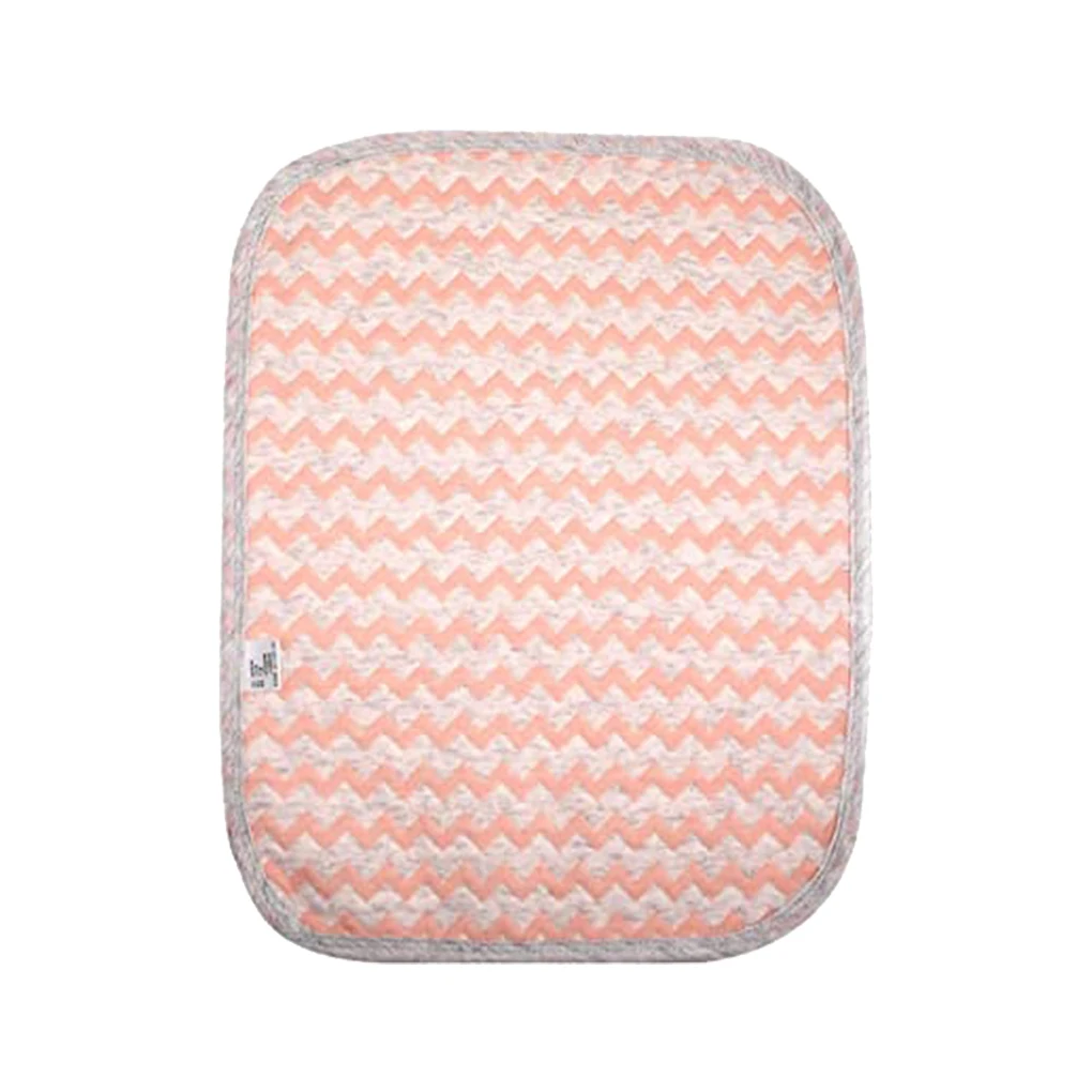 Almohadilla de pañal reutilizable para bebé, estera de orina infantil, absorbente de agua, 6 piezas
