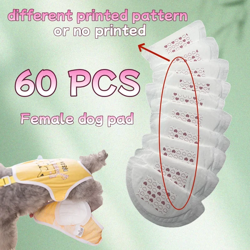 Pañales para perros femeninos, pantalones de temporada de calor para el período Menstrual, almohadilla para perros, bombachos para mascotas, 10/20/30/60/100 Uds. - imagen 5
