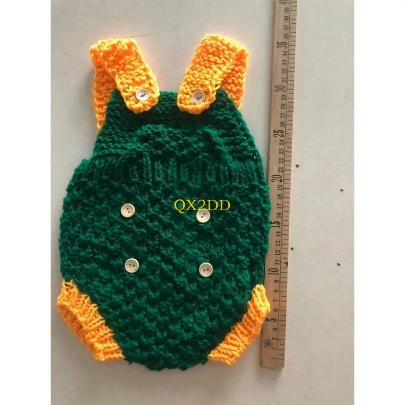 QX2D Accesorios para posar fotografías recién nacidos, gorro y pantalones dinosaurio, accesorios para estudio fotográfico - imagen 4