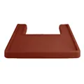 rusted red