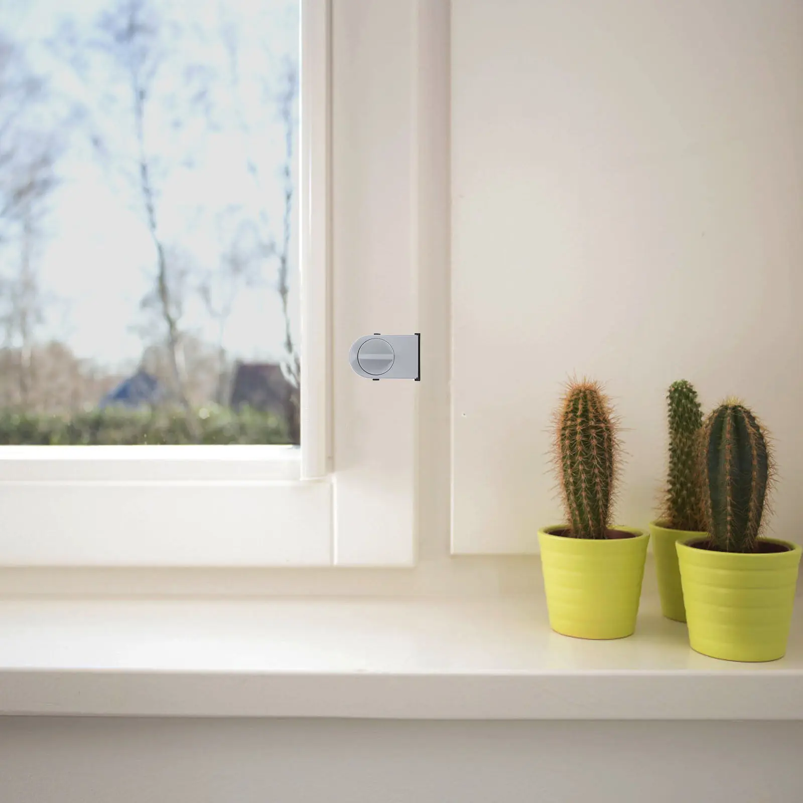 Cerradura seguridad ventanas corredizas restrictor infantil metal - imagen 4