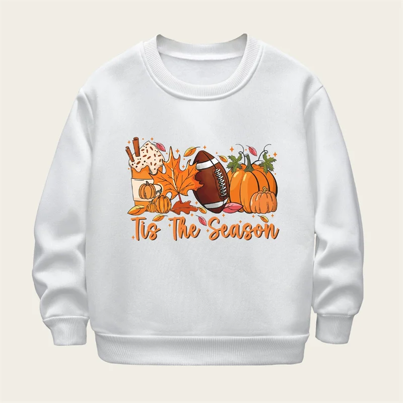 Sudadera de lana para niñas Halloween con cuello redondo térmico - imagen 2