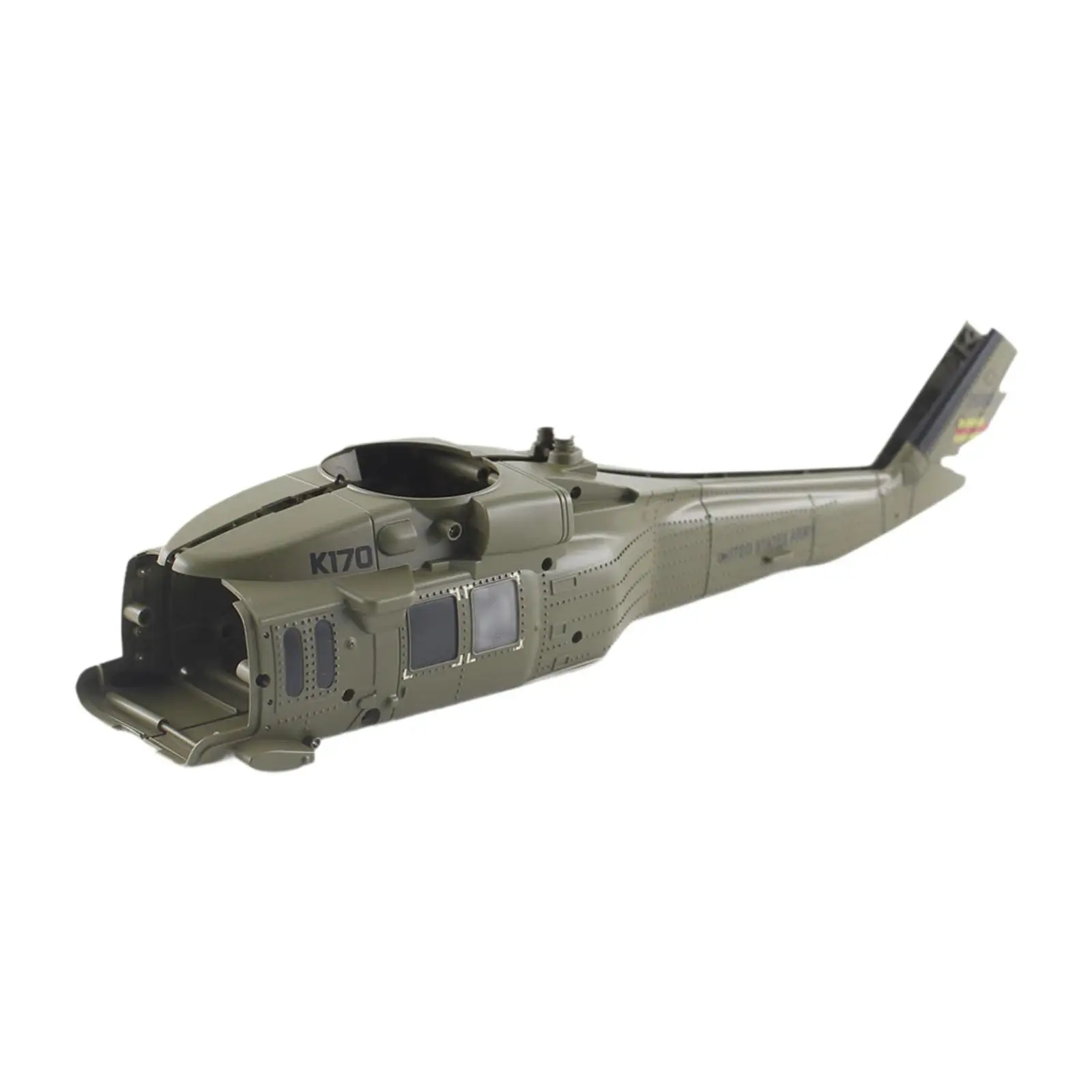 2x RC Helicopter Left and Right Shells Compact Professional Upgrade Accessories for Wltoys K170 Remote Control RC Helicopter