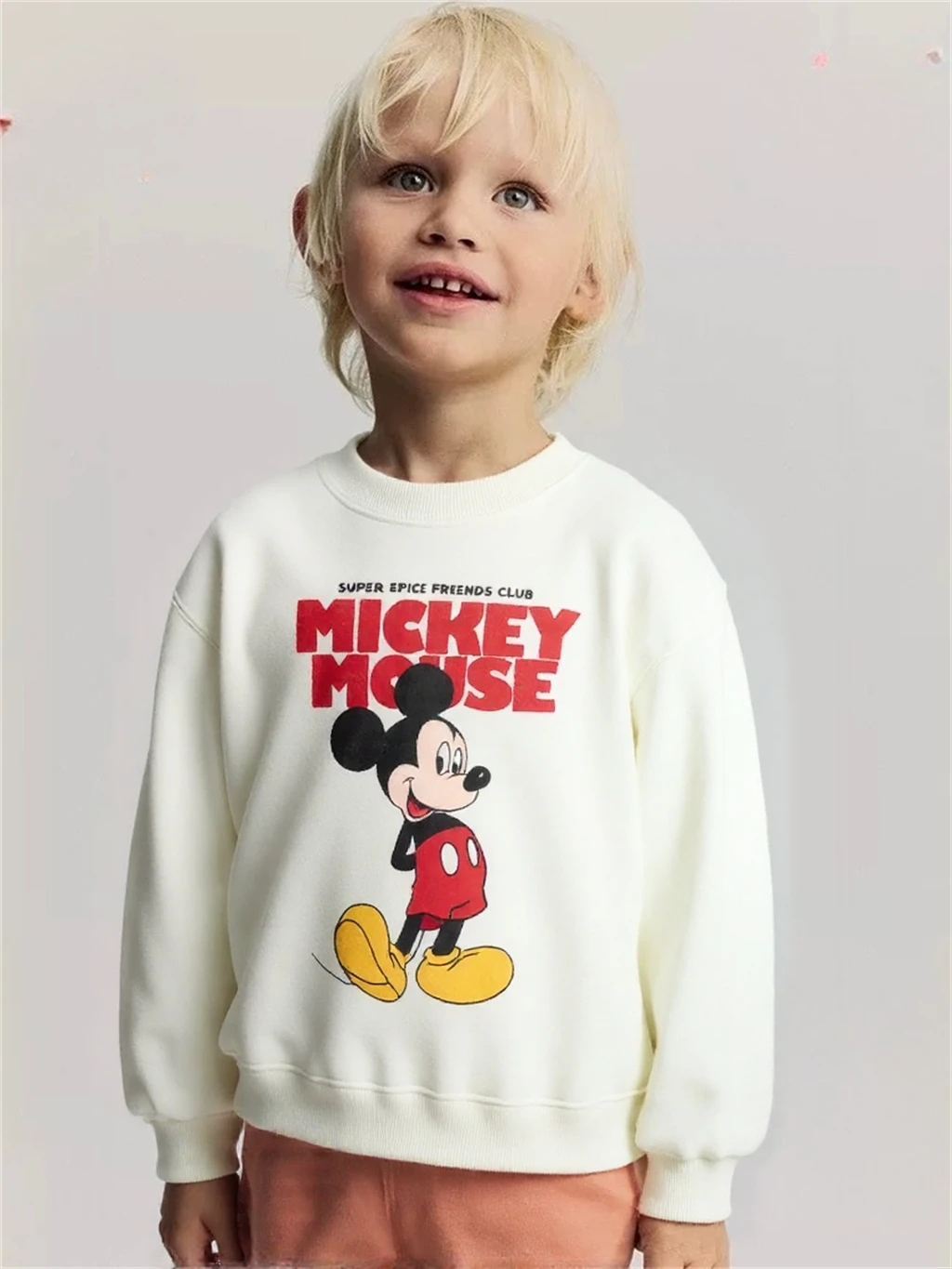 Tops de dibujos animados Sudadera con capucha completamente estampada Nuevo diseño Sudaderas de manga larga Ropa de primavera/otoño Moda de bebé Lindo para niños y niñas - imagen 4