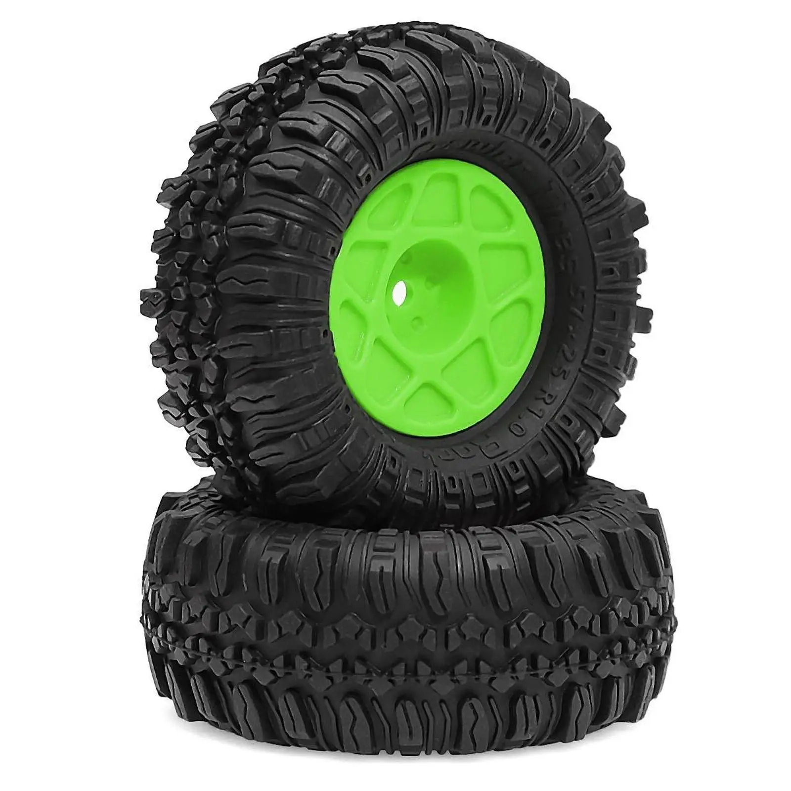 1/18 RC Car Tires Replace Parts Professional Components Maintenance Assembly Offset Wheel Rims for 4WD Climbing Car Model TRX-4M