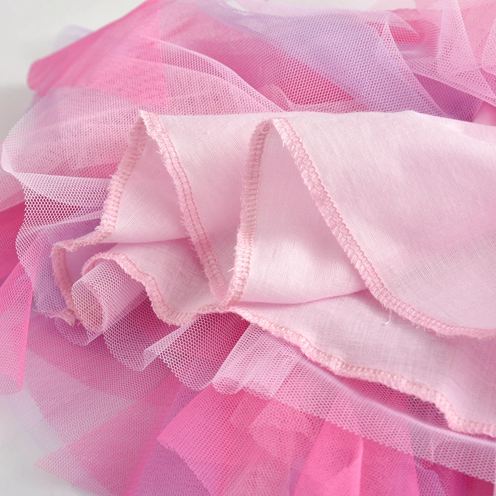 Tutú de ballet para niñas – Falda de tul para actuaciones - imagen 4