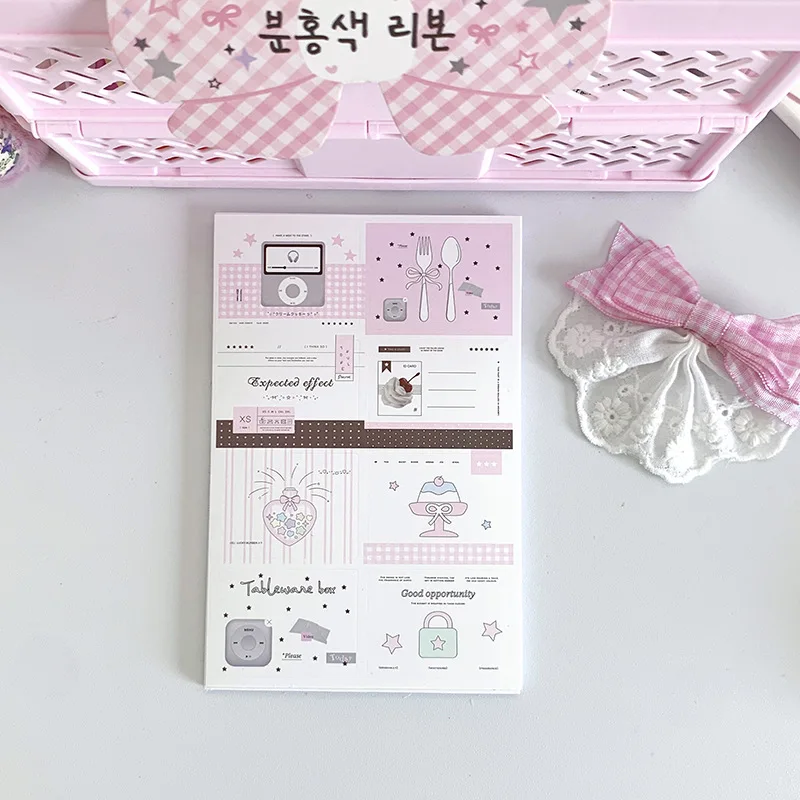 Pegatinas coreanas para scrapbooking y manualidades - imagen 3