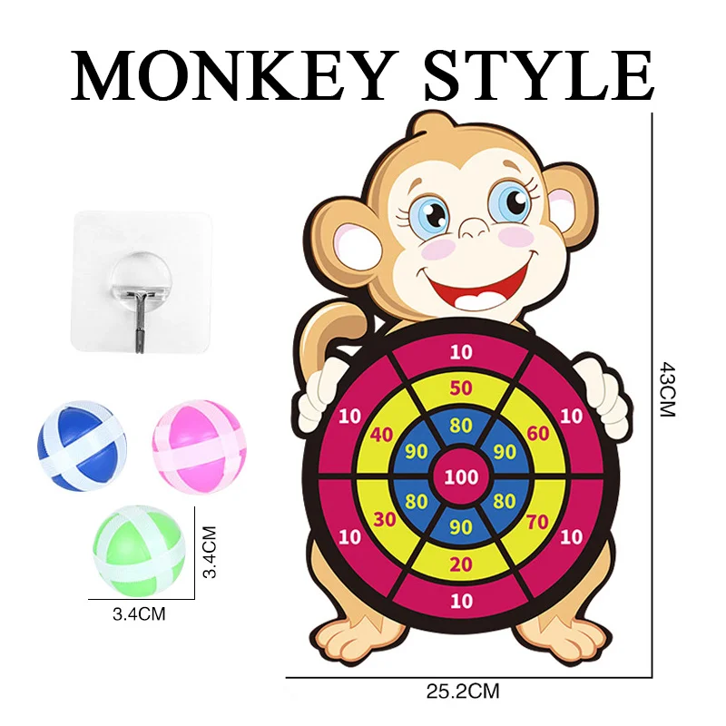 6Pcs Balls Monkey