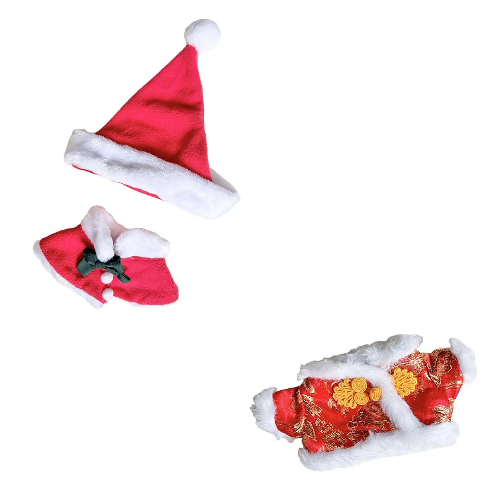 Ropa de muñeca de peluche para accesorios de animales de peluche de 20cm, accesorios de muñeca de peluche, vestir, cómodos, disfraces de dibujos animados con estilo - imagen 3