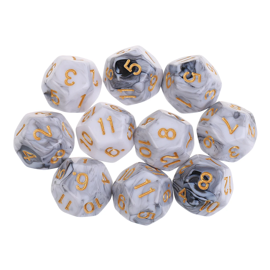 D12 White Gray