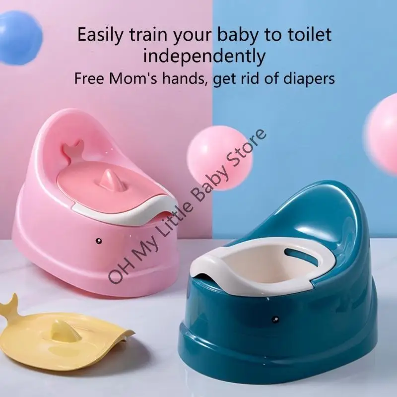 M76C Kids Potty Training Toilet Lightweight Portable Potty Great for Travel Durable - imagen 4