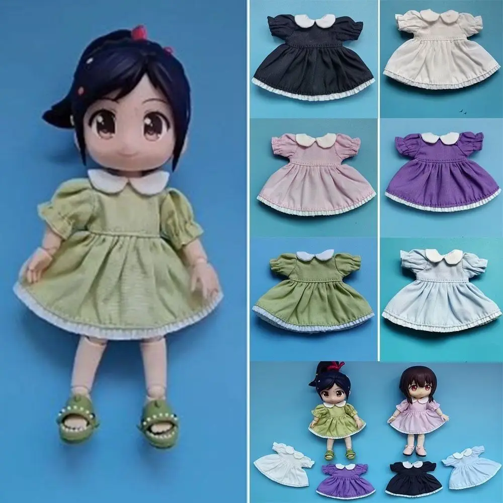Vestido de celosía para muñeca OB11