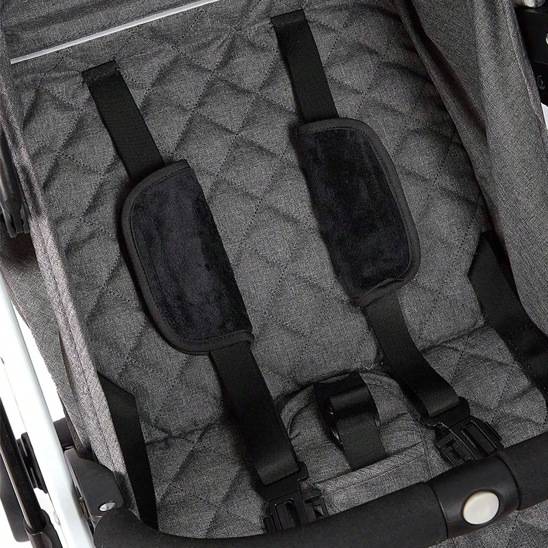 Funda protectora para cinturón de seguridad de coche de bebé, funda protectora para hombro, asiento de dibujos animados para niños, funda antidesgaste para prevenir el estrangulación - imagen 5