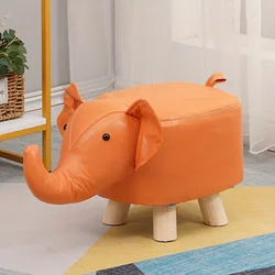 Taburete elefante infantil en madera maciza - diseño creativo