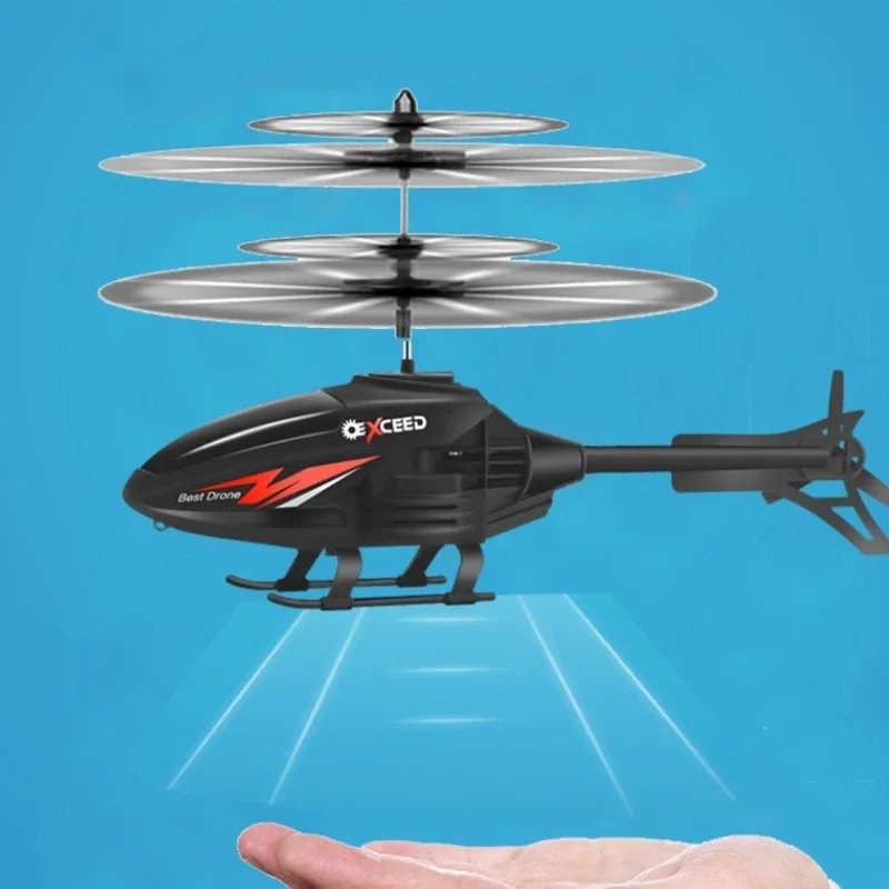 Avión teledirigido levitación por inducción para niños con luces - imagen 5