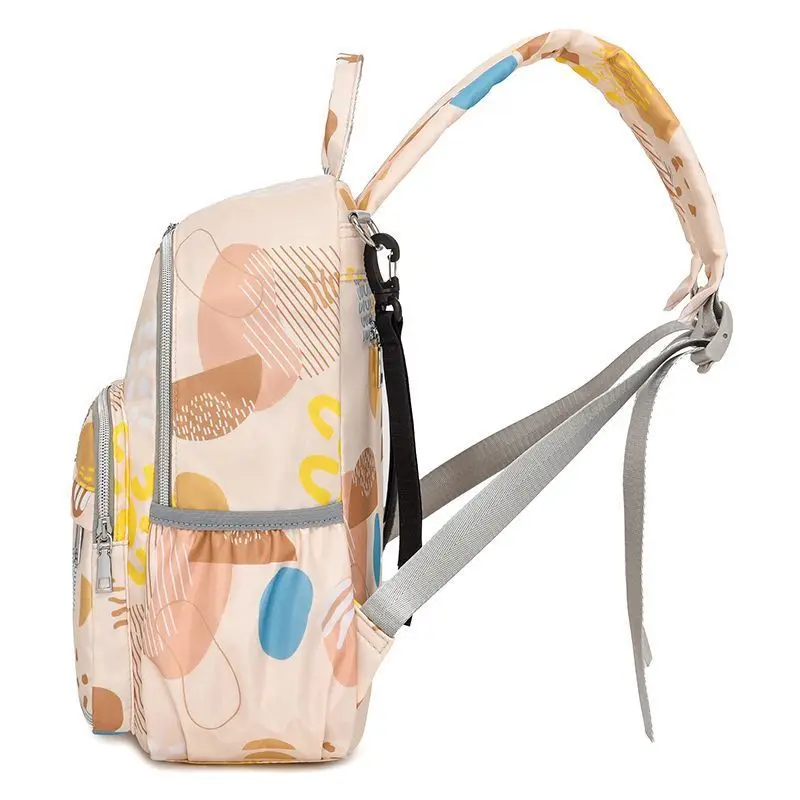 Bolsa de mamá, mochila ligera, mamá joven, multifuncional, nueva moda, bolsa de mamá, madre, bebé, salir - imagen 4