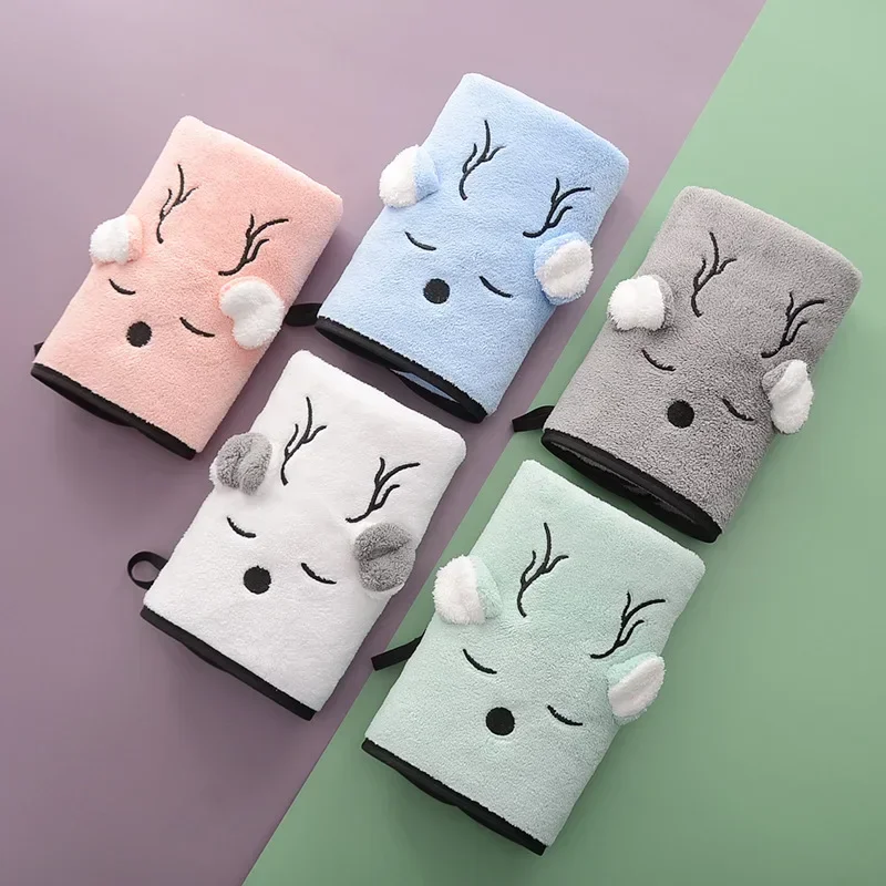 1 unidad de Toallas para niños, Toallas de baño suaves, Toallas, animales lindos, fuerte absorción de agua, Toalla de alta gama, 35*75cm, банное Jayaт - imagen 2