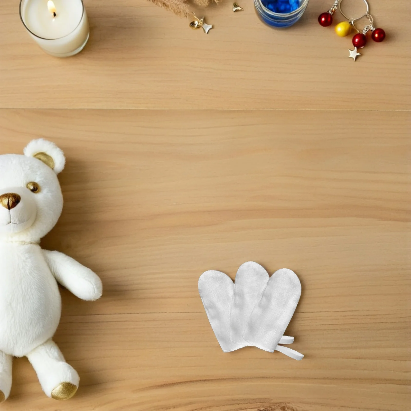 Cepillo de dientes de gasa Oral para bebé, limpiador de dientes esterilizado para bebé, herramienta de limpieza de dientes infantil, tamaño ajustable duradero, 6 uds. - imagen 2