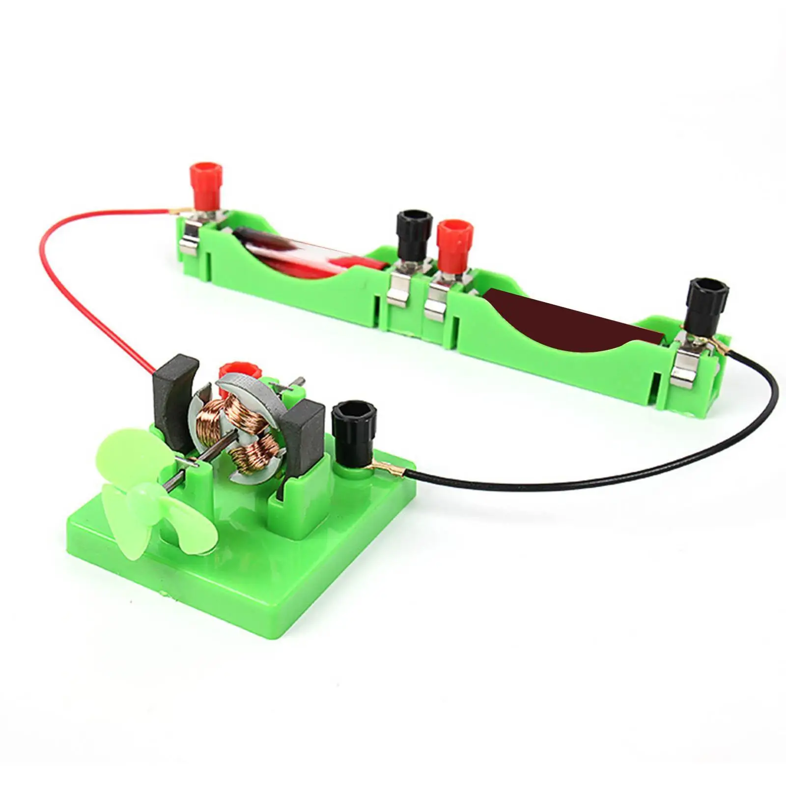 DIY DC Electrical Motor Model Technology Experiment Set Portable Stem Electromagnetic Experimental for Lab Children Teachers