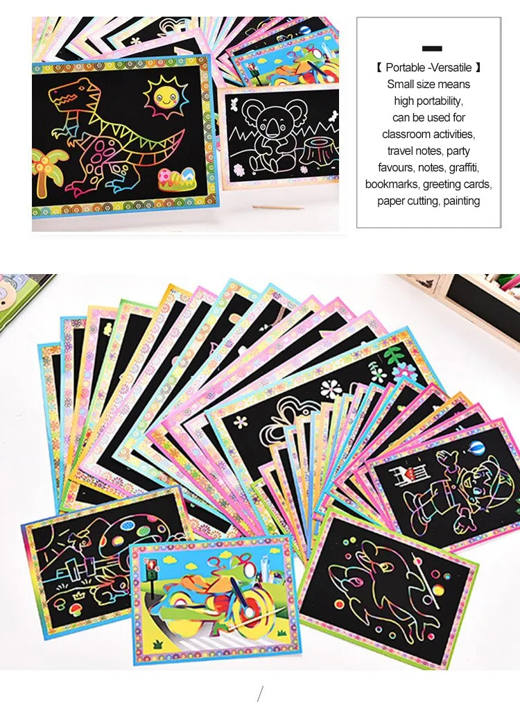 Set completo de tarjetas para pintar