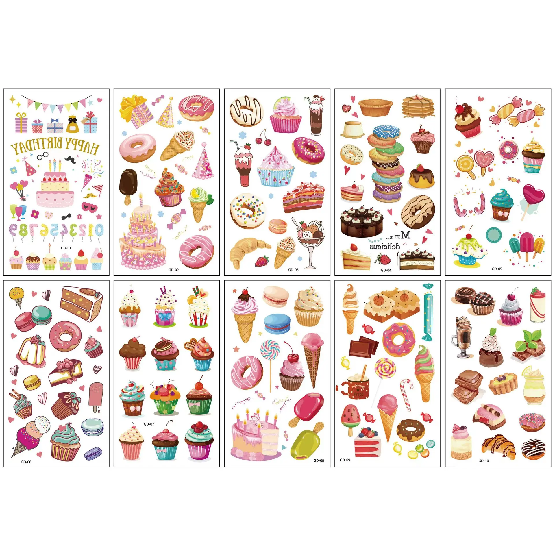 10pcs-TianPin-B