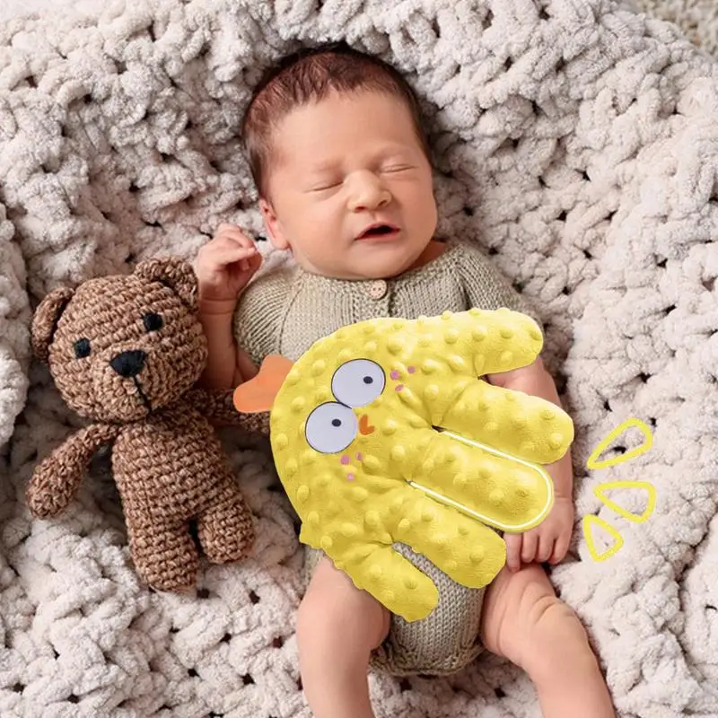 Patter para niños pequeños para dormir, almohadilla eléctrica calmante para dormir en la palma, ayuda para dormir para bebés, niños y niñas, accesorio para palmaditas de dibujos animados - imagen 3